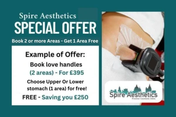Fat Freezing Promotion Warfield from Spire Aesthetics - Book Today!