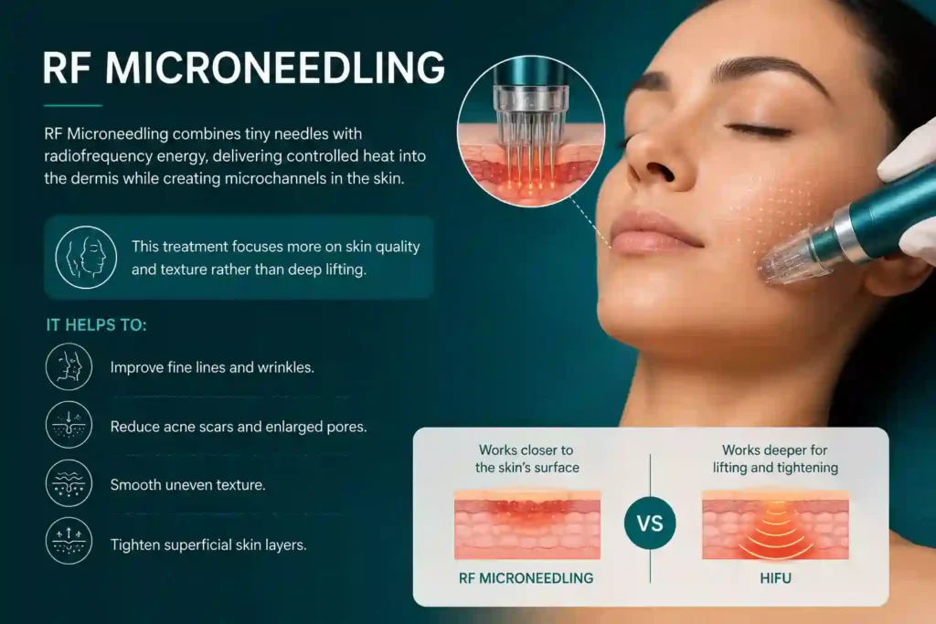 What Does RF Microneedling Do That HIFU Alone Cannot Warfield
